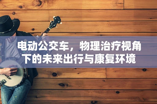 电动公交车，物理治疗视角下的未来出行与康复环境
