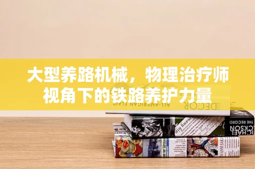 大型养路机械，物理治疗师视角下的铁路养护力量