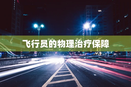 飞行员的物理治疗保障