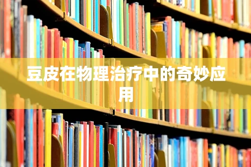 豆皮在物理治疗中的奇妙应用