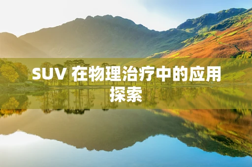 SUV 在物理治疗中的应用探索