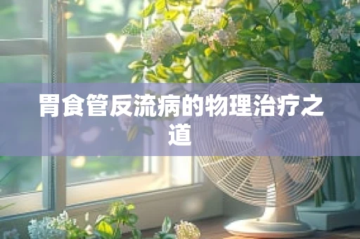 胃食管反流病的物理治疗之道
