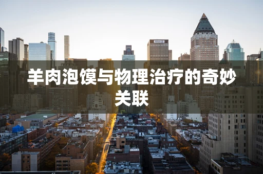 羊肉泡馍与物理治疗的奇妙关联