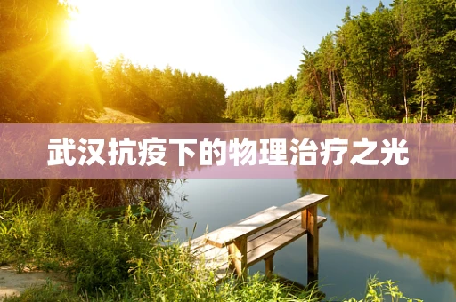 武汉抗疫下的物理治疗之光