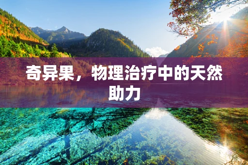 奇异果，物理治疗中的天然助力